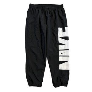 Nike Vintage Y2K Nylon Windbreaker Joggers With Logo Size M